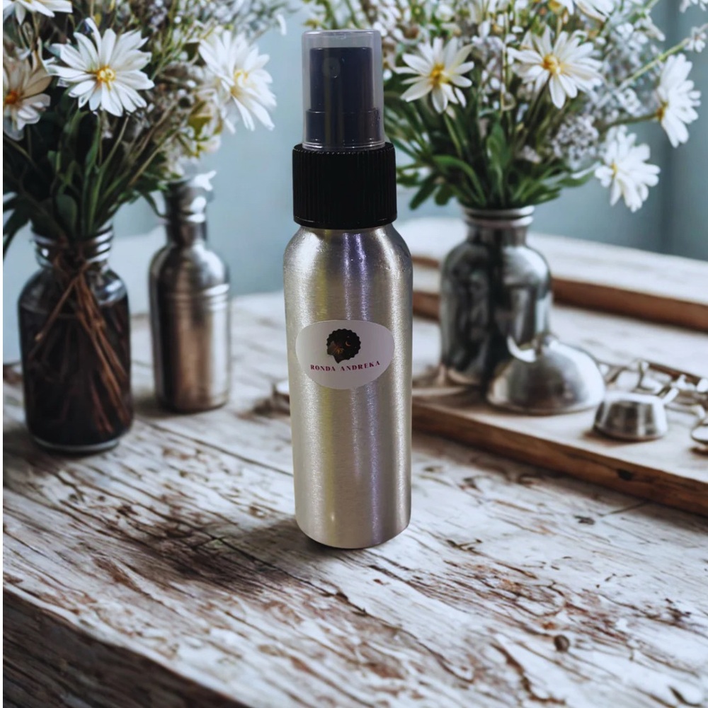 Silver Spray Bottle